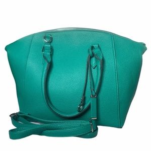 Aqua Green XL Tote Bag
